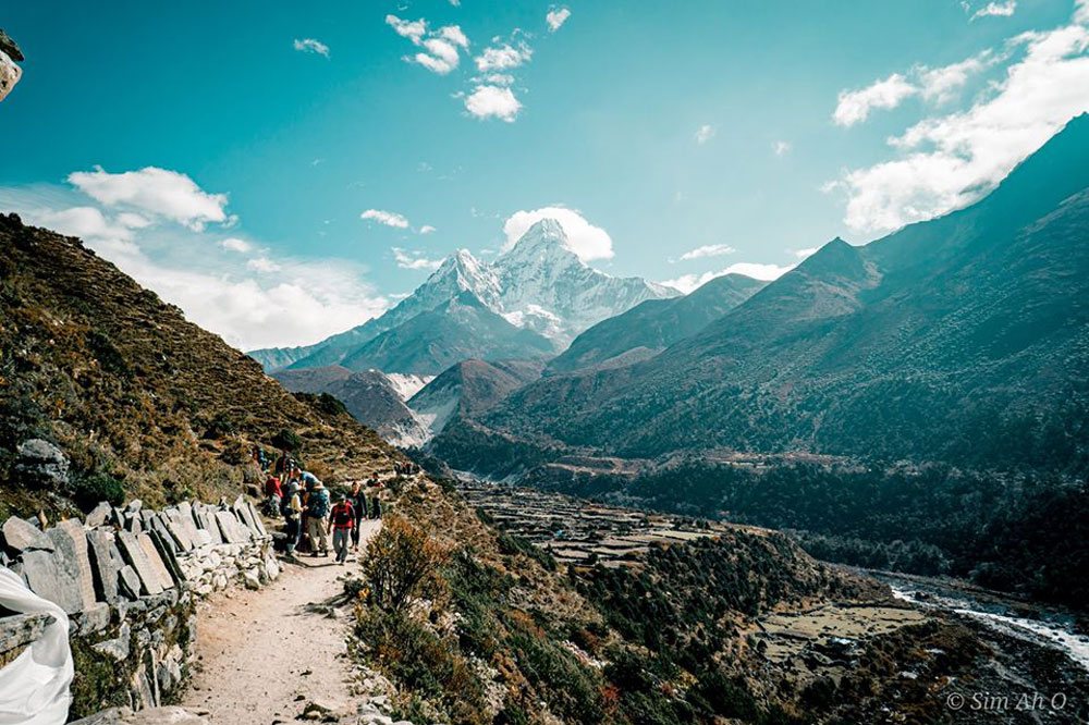 Everest Base Camp Trek route 